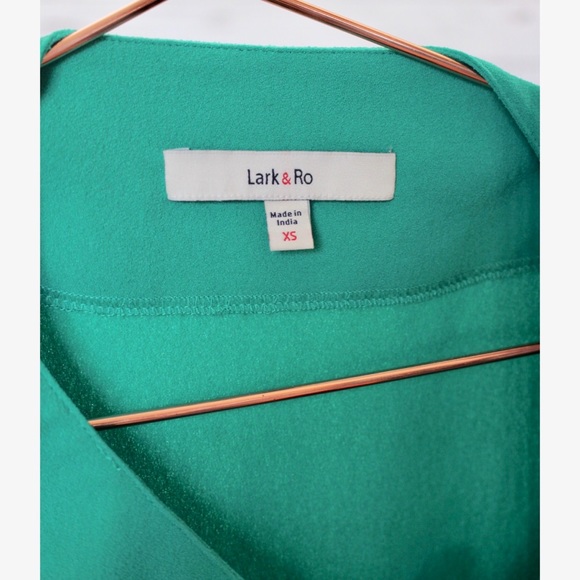 Lark & Ro Green Dress Size XS - Picture 4 of 4